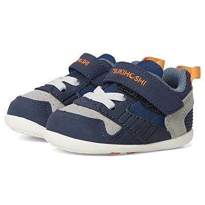 Tsukihoshi Kids Racer (Infant/Toddler) Boys Shoes Navy/Orange