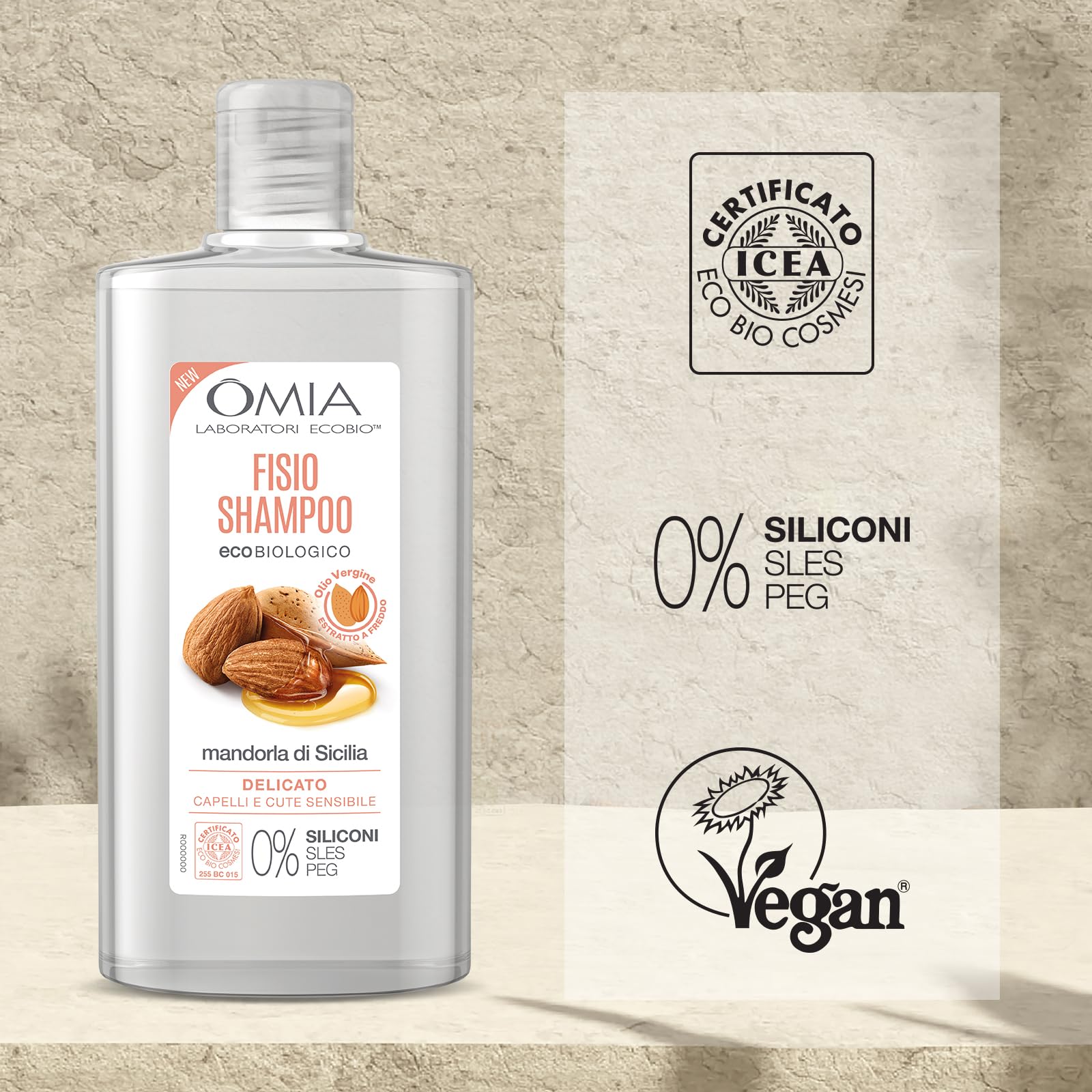 OMIA HAIRCARE Migdałowy ZESTAW