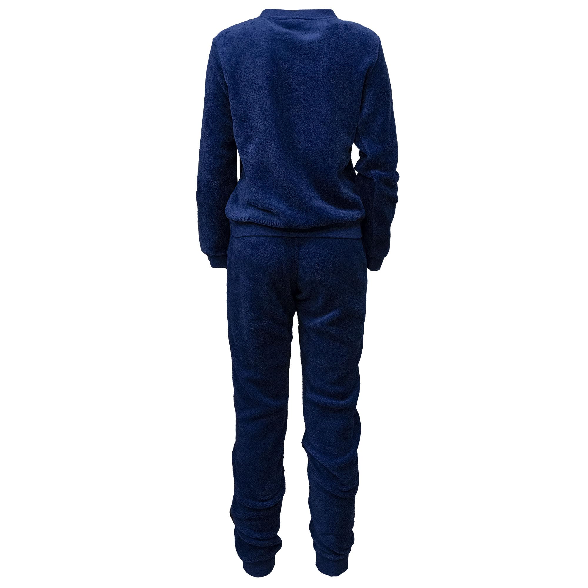 Disney Lilo und Stitch Schlafanzug für Damen, Mädchen, lang, Winter, aus Fleece, 7012