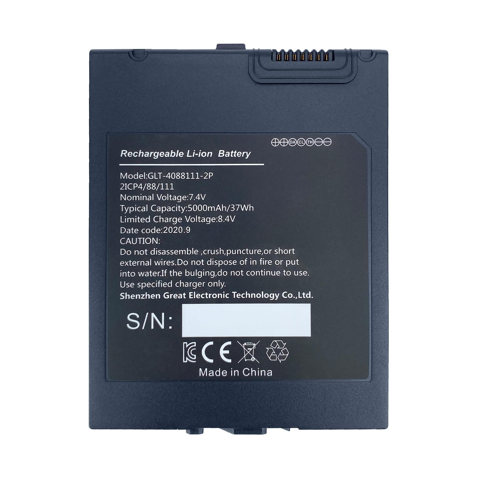 ONERugged 5000mAh Rechargeable Battery for Rugged Tablet M10A (Battery Only)