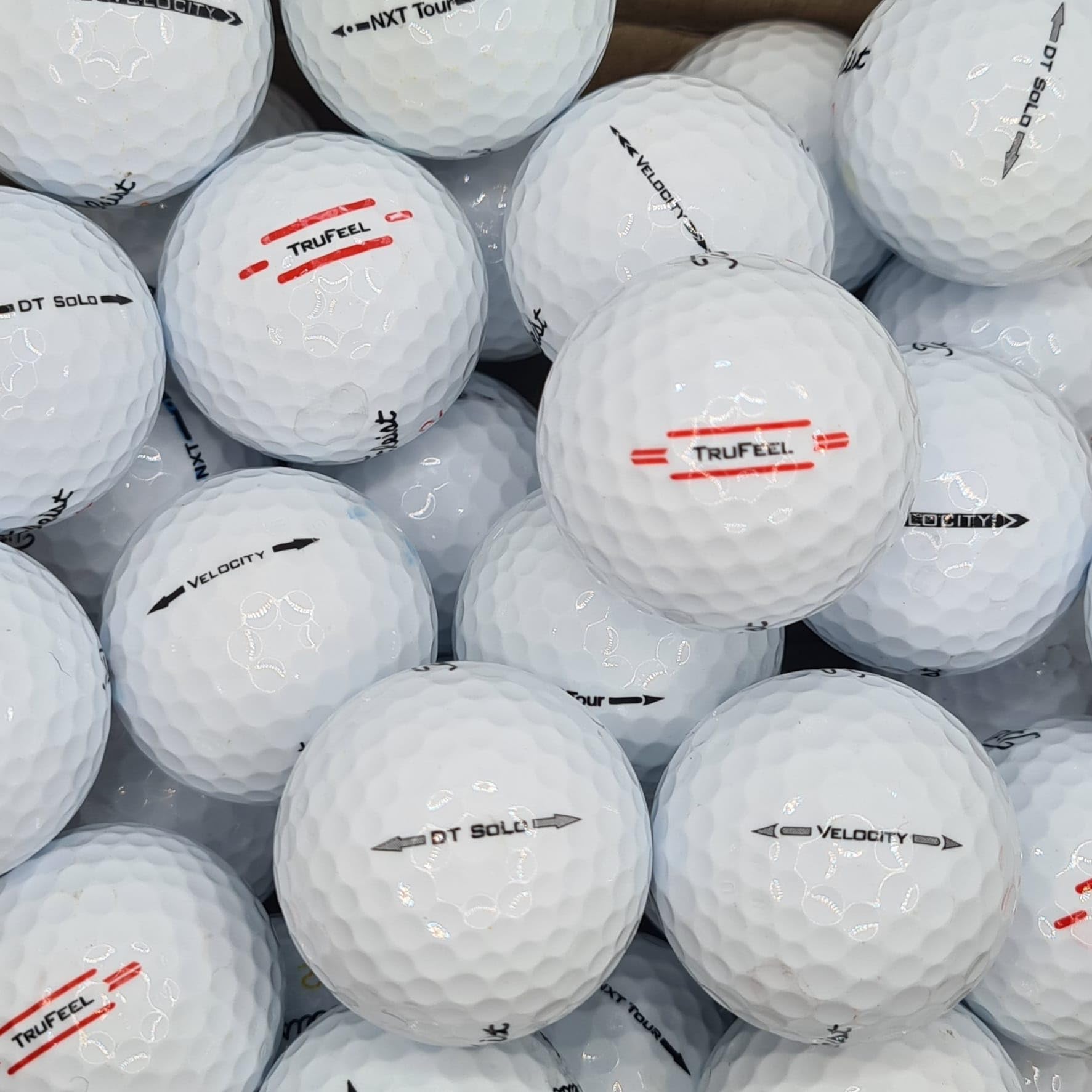 SDP Golf Balls โ Premium Used Lake Balls Pearl/A Grade Recycled Lake Balls for Titleist Golf Balls - Mixed Models - Used, Not New (24)