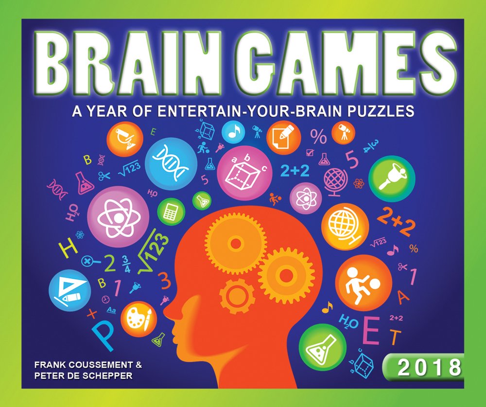 Brain Games 2018 Calendar Product Bundle – Day to Day Calendar, January 5, 2019