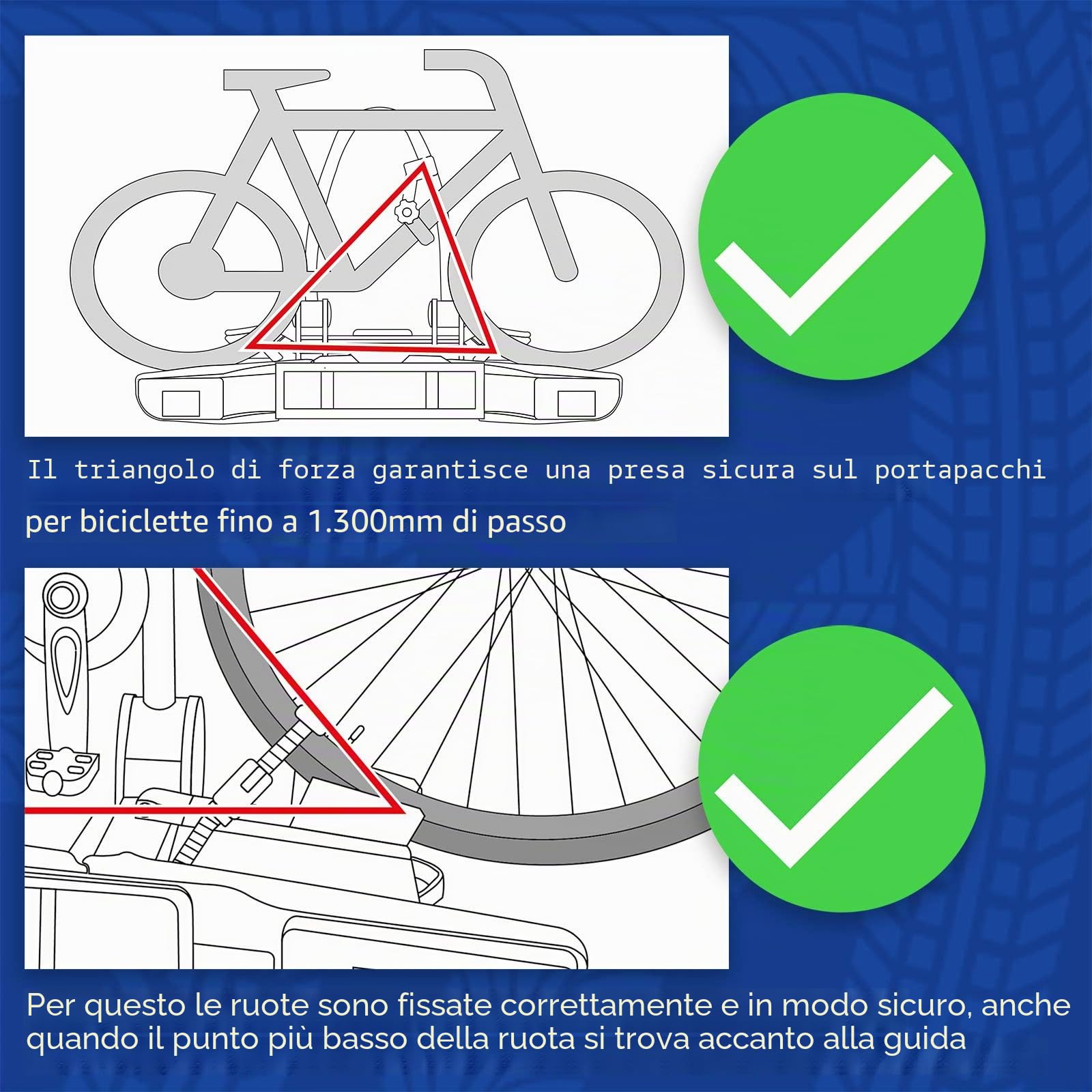 Westfalia Portabici Bikelander per Gancio di Traino, Borsa Inclusa, per 2 Biciclette, Adatto per E-bike, Ripiegabile Luci LED ibride
