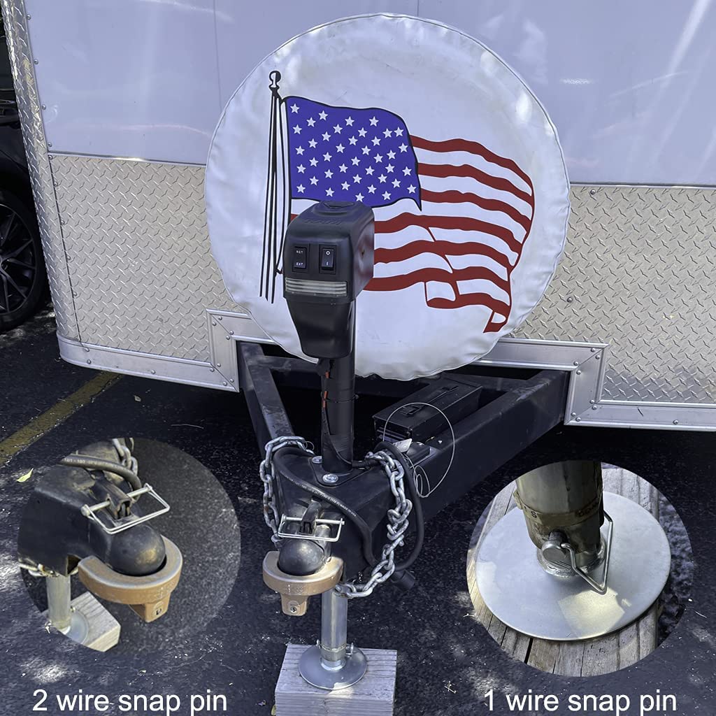 Snap / Lock PTO Pin Round One Wire 5/16