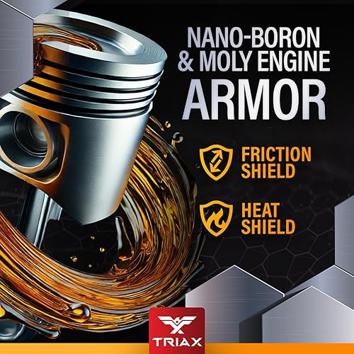 Miniatura 6 de TRIAX Synergy SRT 0W-20 completamente sintético, aceite de motor PAO-Ester, drenaje de 12.4 mi, modificado por fricción molyboro, licencia API SP,