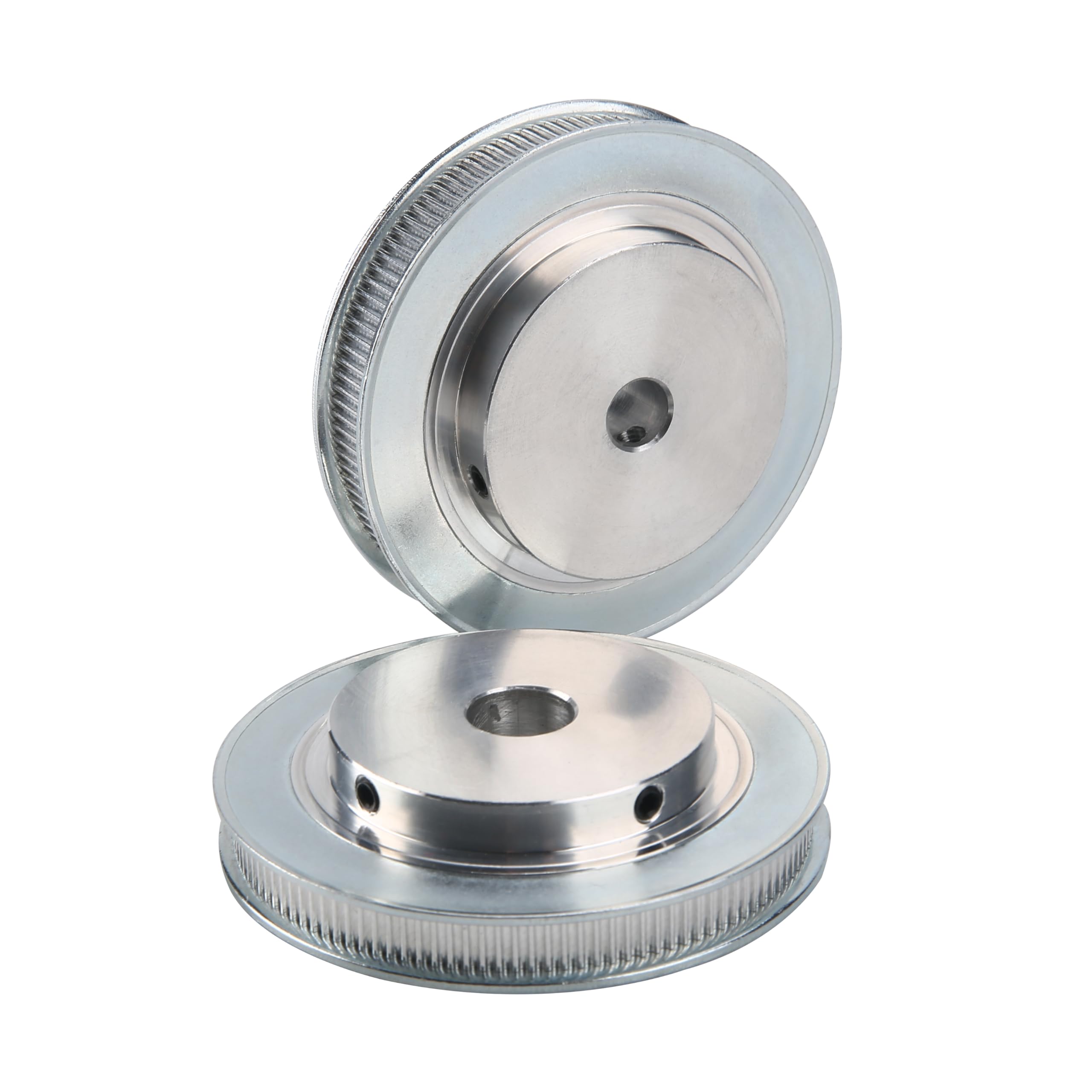 1 poulie 2GT 120T Roue synchrone 10 mm Alésage 2GT Poulie dentée 120 dents pour courroie de 6 mm de large Utilisation pour imprimante 3D Machine CNC