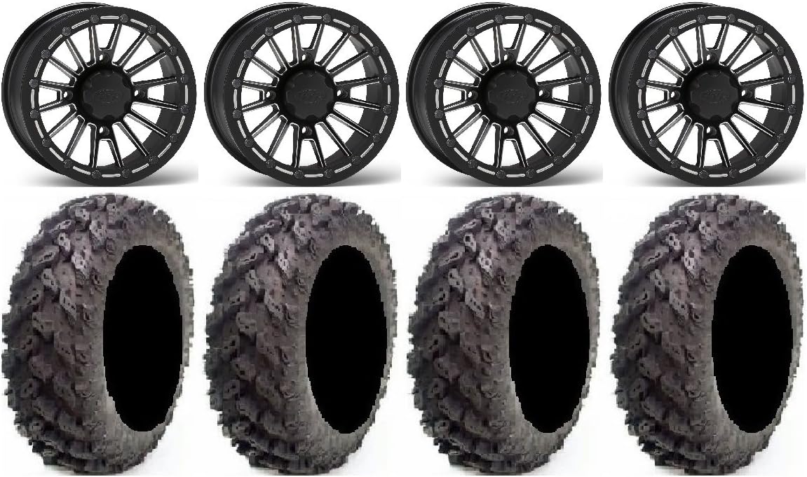 Bundle 9 Items ITP SD Beadlock 14" Wheels Milled 30