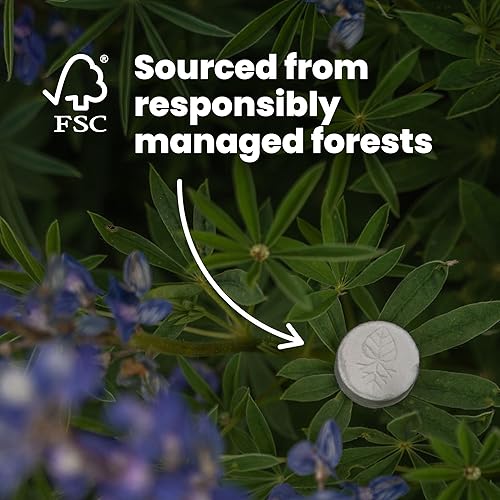 Miniatura 6 de PACT Toallitas de baño (paquete de 100)  Toallitas de inodoro comprimidas para camping, mochileros, viajes al campo