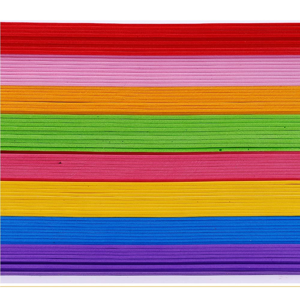 10 arkuszy z pianki EVA do rękodzieła dla dzieci 40x60 cm nietoksyczny papier gąbkowy(Blue)