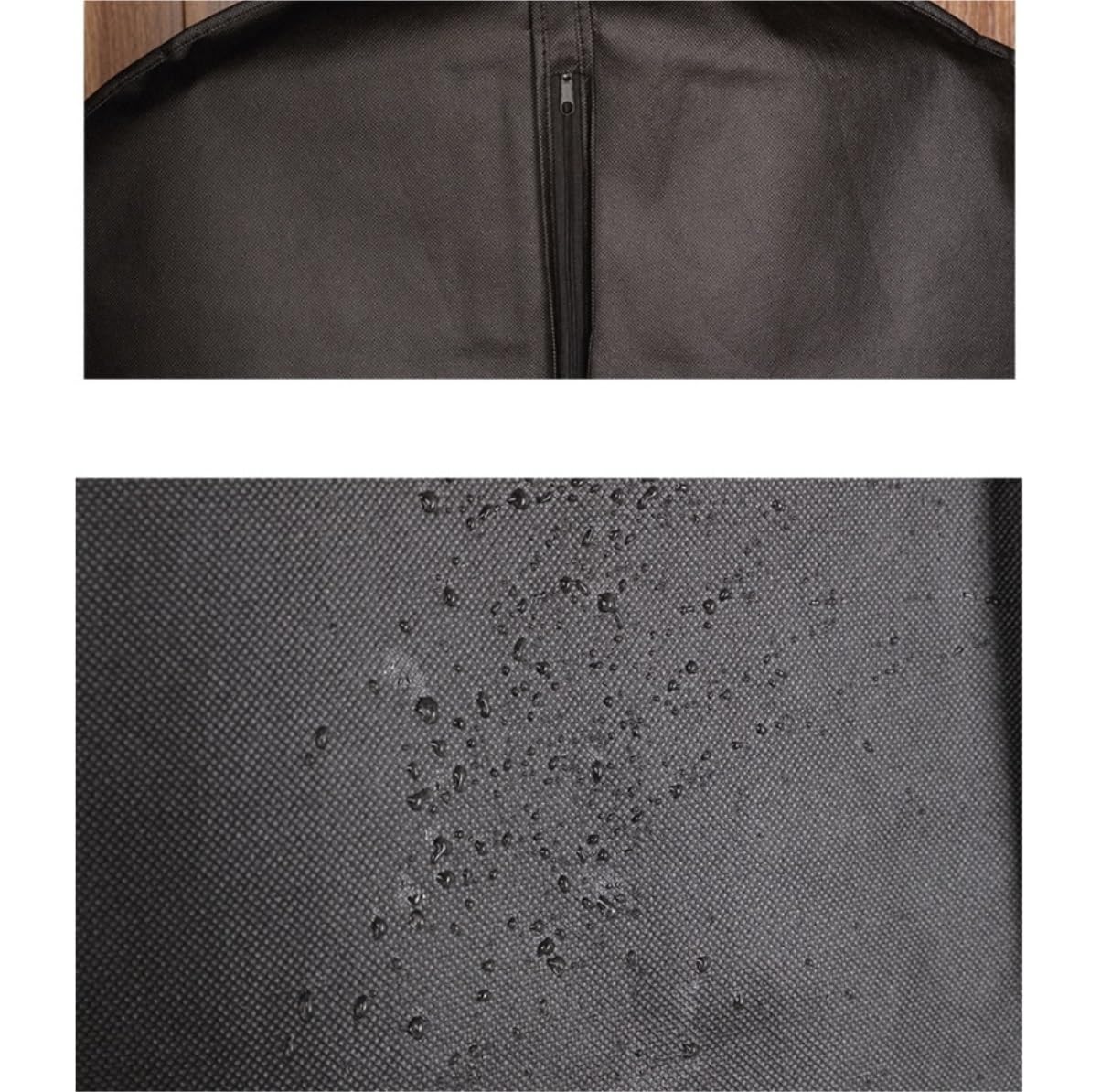 Bolsa de Traje Antipolvo Paquete De 3 Bolsas Para Ropa, Fundas Para Trajes De Viaje, Bolsas Para Vestir, Bolsa Para Ropa Con Ventana Transparente Para Armario Con Cremallera Fundas de Ropa Antipolvo (