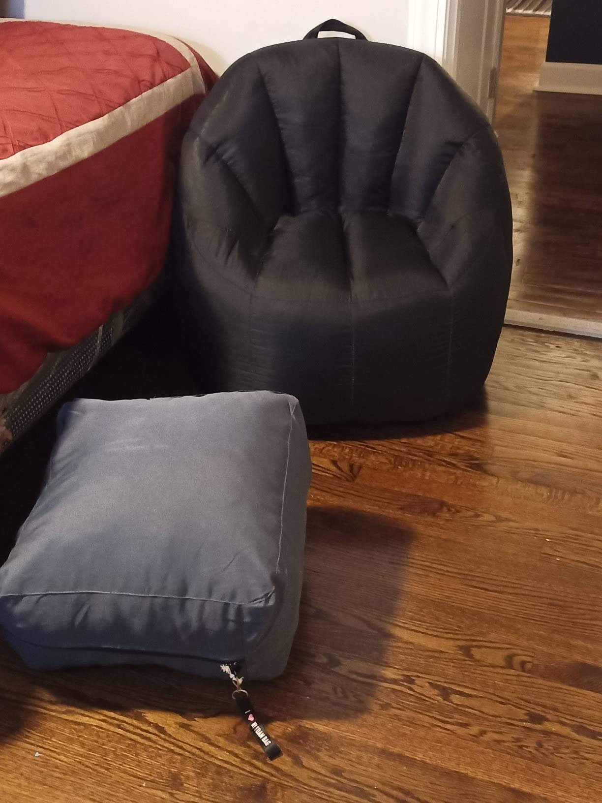 9/mo Finance Posh Creations Foam Filling Bean Bag Refill, 100L 2PK, White with EZPour