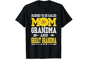 Unveiling the Perfect Mother's Day Tribute: Blessed Grandma T-shirt