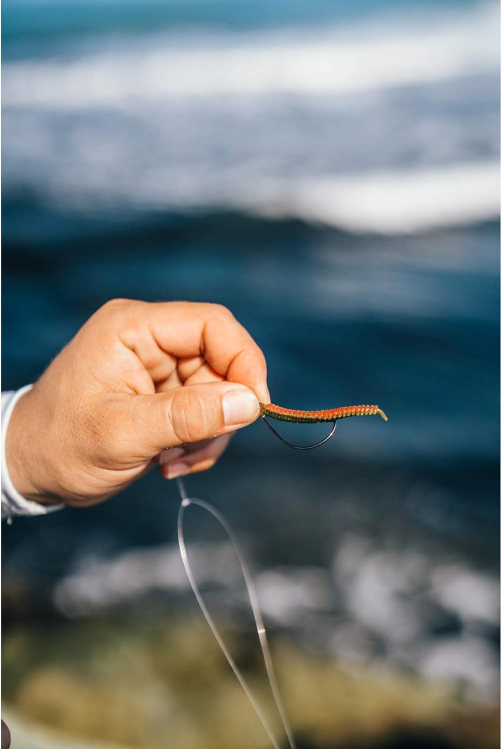 Berkley Gulp! Saltwater 2" 5 cm Sandworm, New Penny(Pack of 24) Motor Oil Red 2"