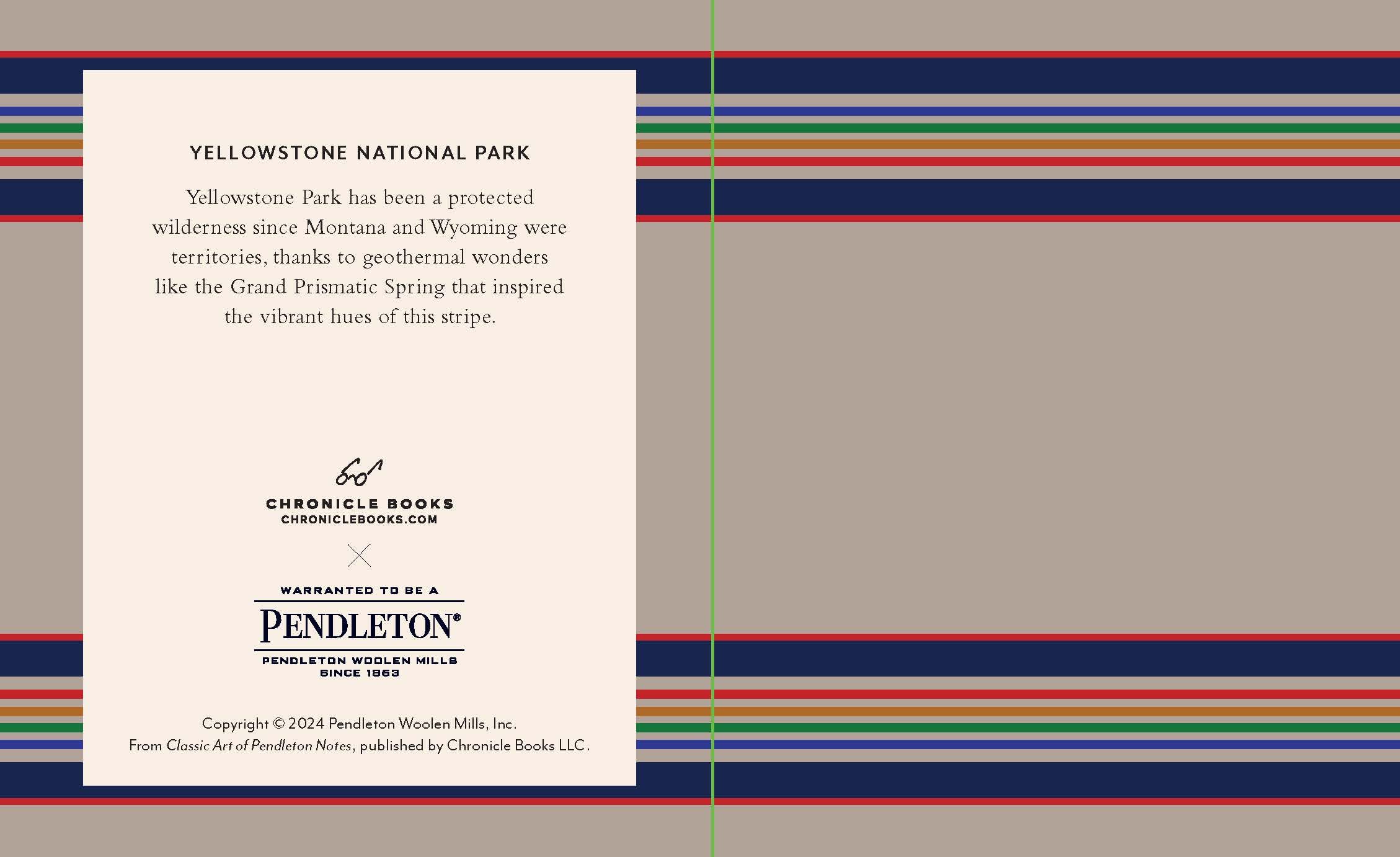 Pendleton Classic Art Notecards: 20 Notecards and Envelopes