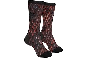 Striking Dragon Scale Novelty Socks: A Delightful Gift for the Discerning