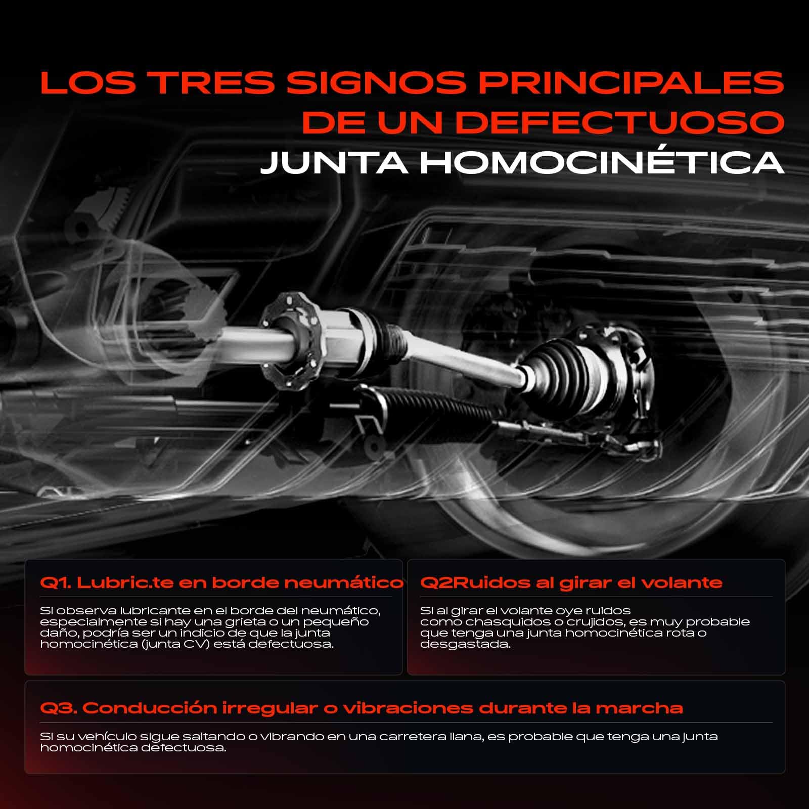 Frankberg Juego de articulación Arbol de transmisión Parte delantera izquierda Derecha Compatible con Escort V AAL ABL Escort VI AAL ABL GAL Orion III GAL Replace# 1079587
