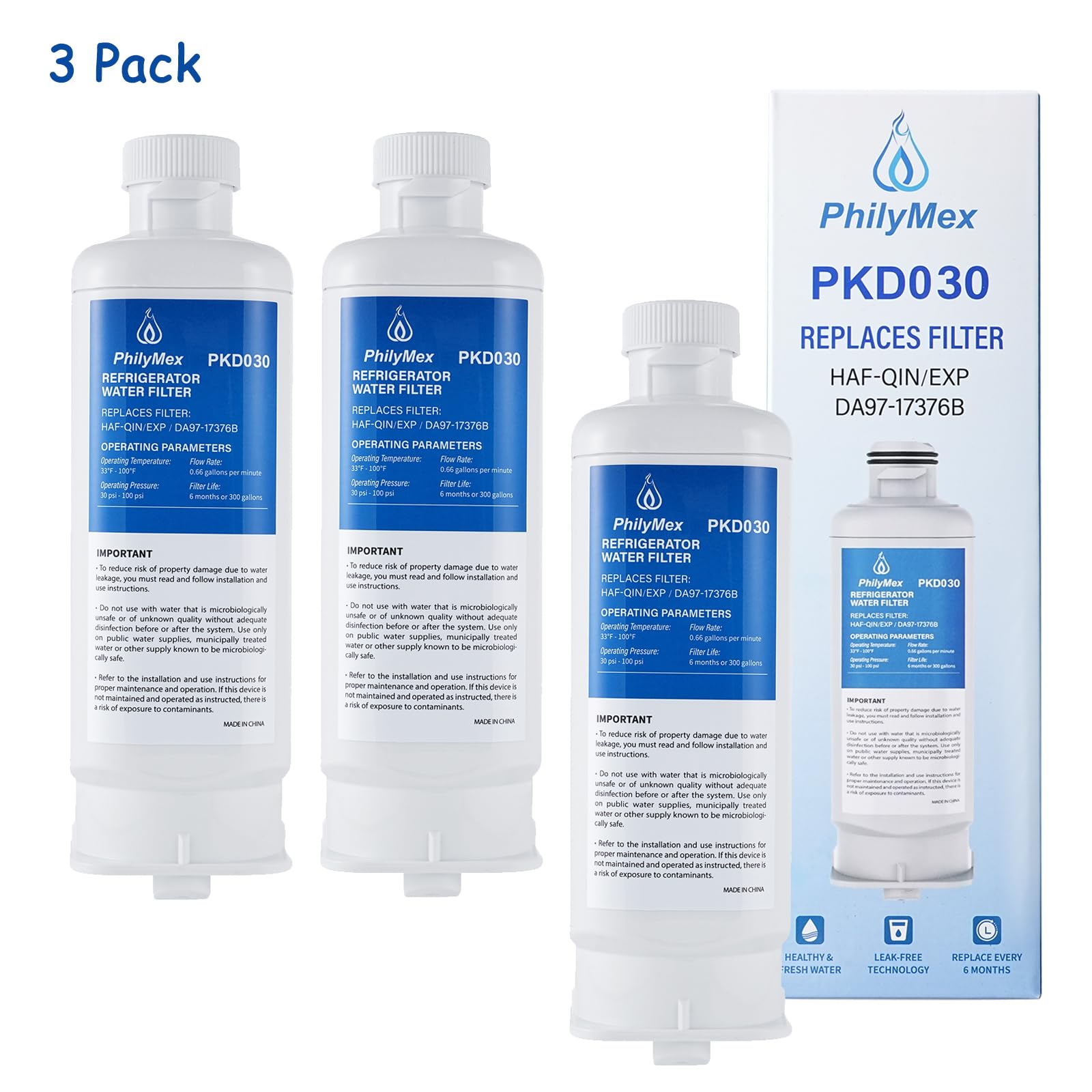 Filtro de agua para Sam-sung RF23R6201SR RF27T5241SR RF27T5501SR RF28R7351SR RF29BB8600QL RF28T5001SG RF30BB6200QL RF23A9771SR