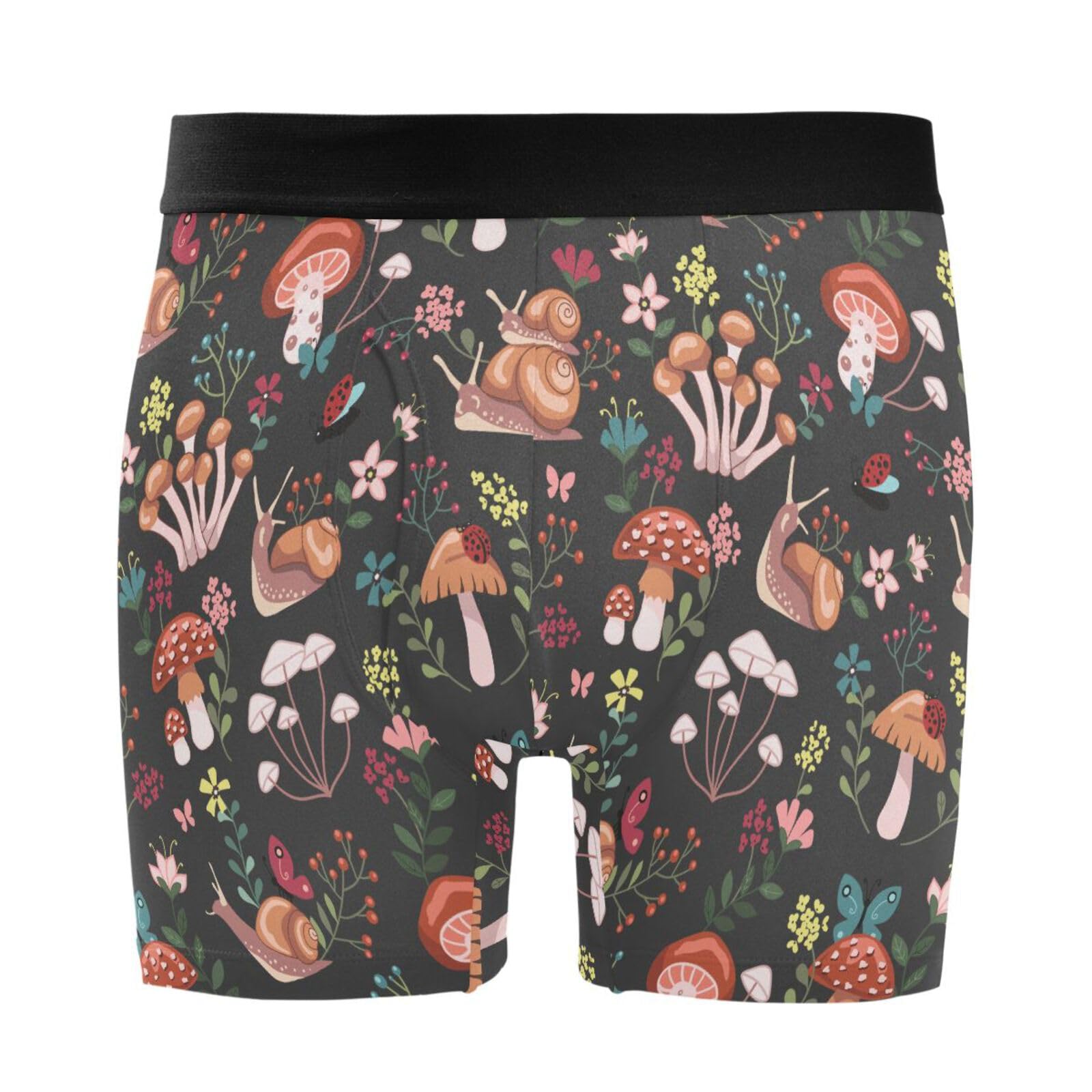 Laprad Men's Underwear Comfort Boxer Briefs Soft Breathable with Fly Underpants