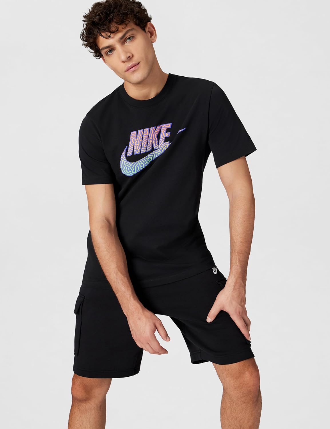 Nike Men's Sportswear Futura Fill HBR T-Shirt