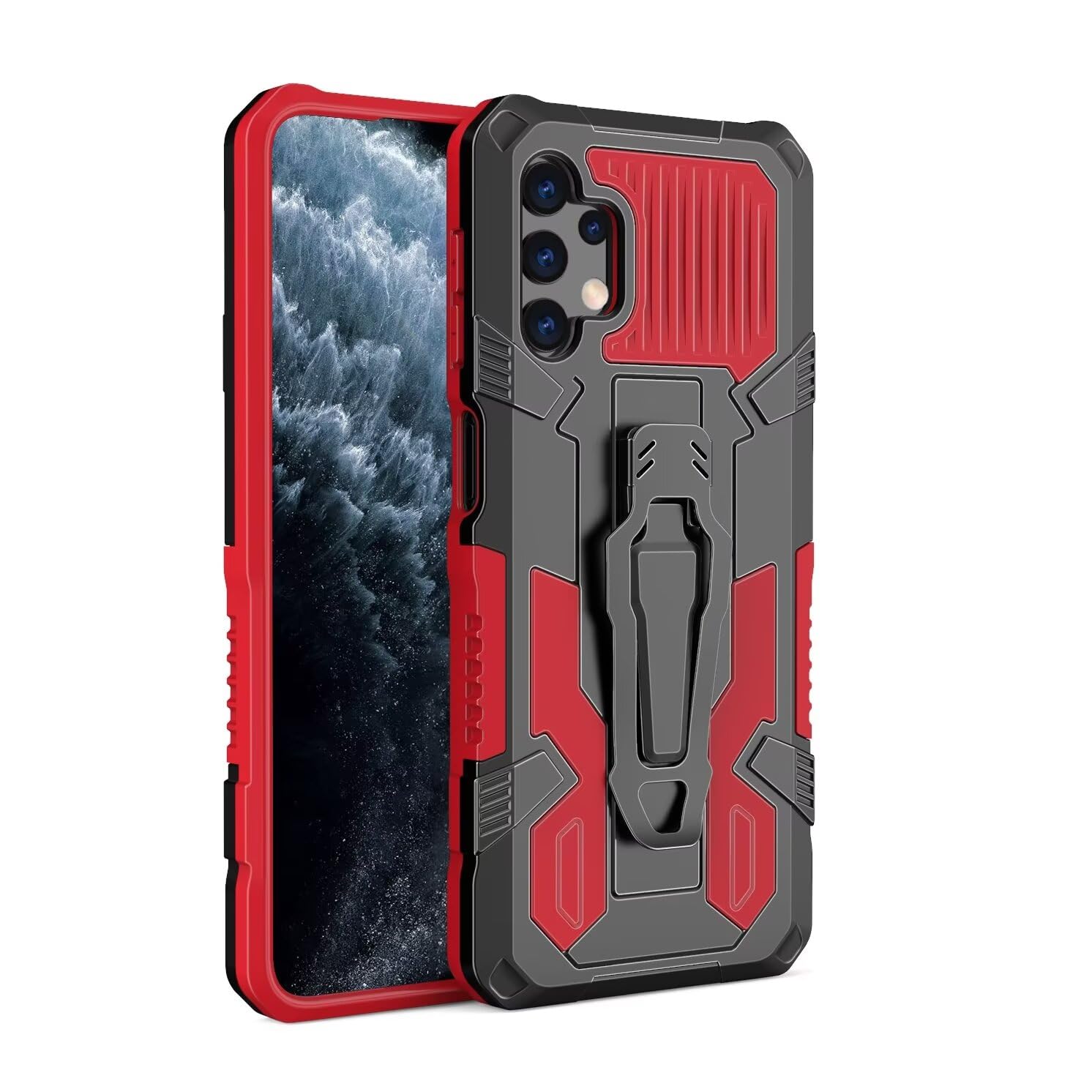 Dhongf Custodia con Huawei Nova 5T,con Protezione Fotocamera