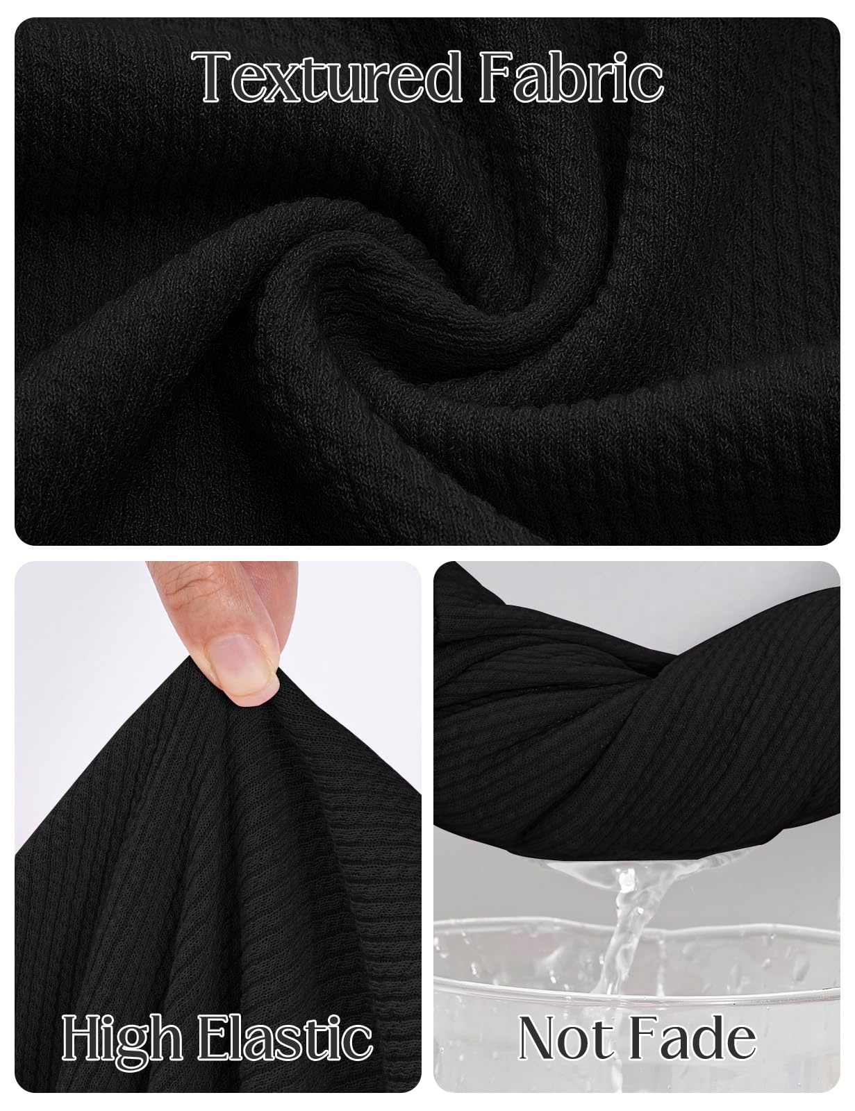Svanco Bikini Mujer de Dos Piezas con Braga Alta y Textura - Bañador Reductor Barriga para Vientre Plano, Traje de Baño Controlador de Abdomen