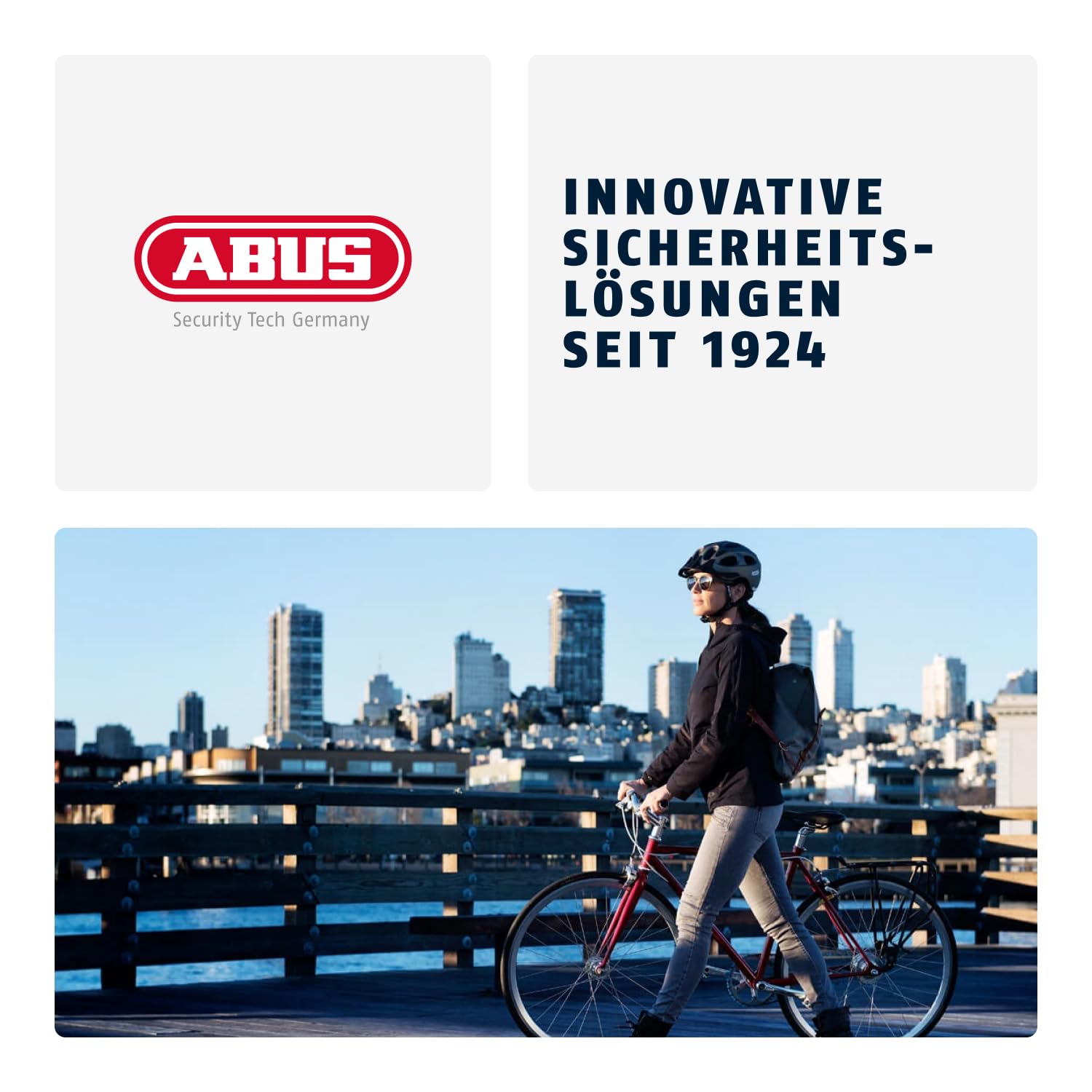 ABUS MTB-Helm MoDrop, Grau, S | In-Mold-Verfahren, Verstellsystem, Goggle-Halterung, Zopf-Öffnung
