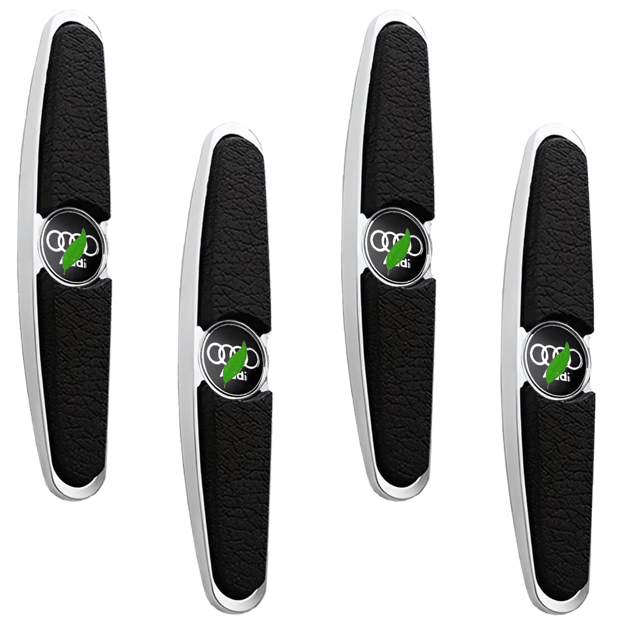 Pivdo® 4pcs Car Door Edge Protector Door Guard for Car Accessories Exterior All for AUDII A3| A4| A6| A7| A8 | Q2| Q3| Q5| Q7| Q8 | S5 | RS5| RS7 | R8 | e-Tron