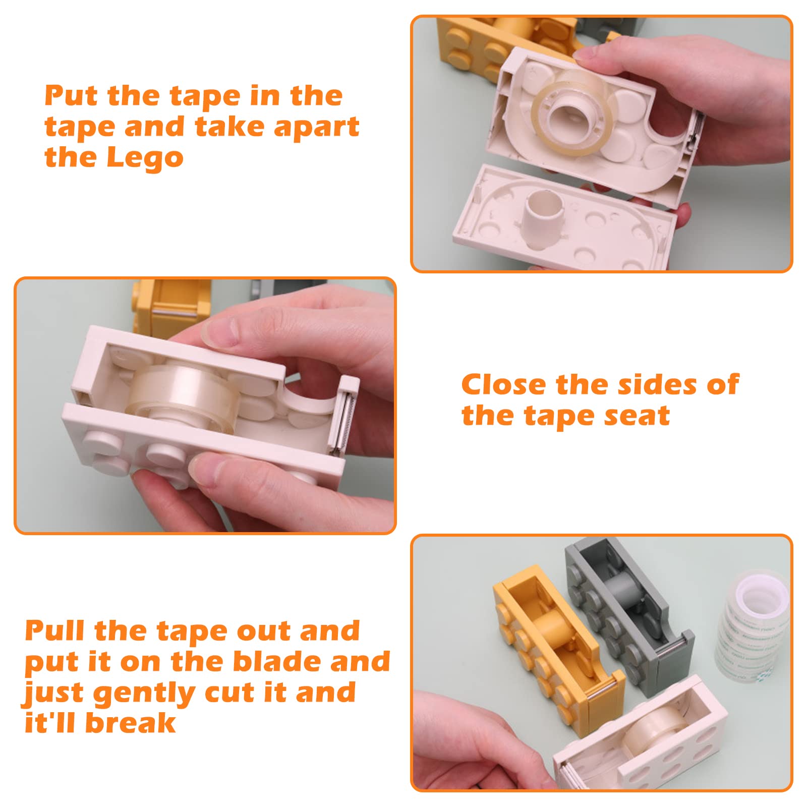 Wolken Klebebandabroller Mit Regenbogen - Niedlicher Halter Für Basteln & Büro