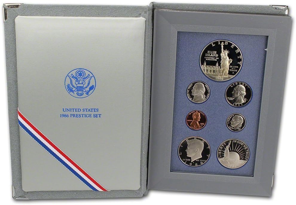 1986 Prestige Proof Set in Original US Mint Packaging