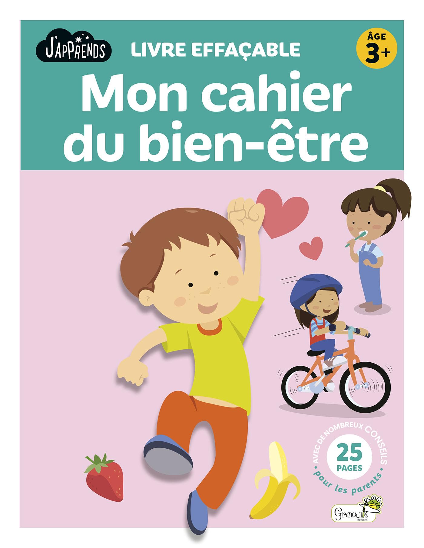 Mon cahier du bien-être: Livre effaçable