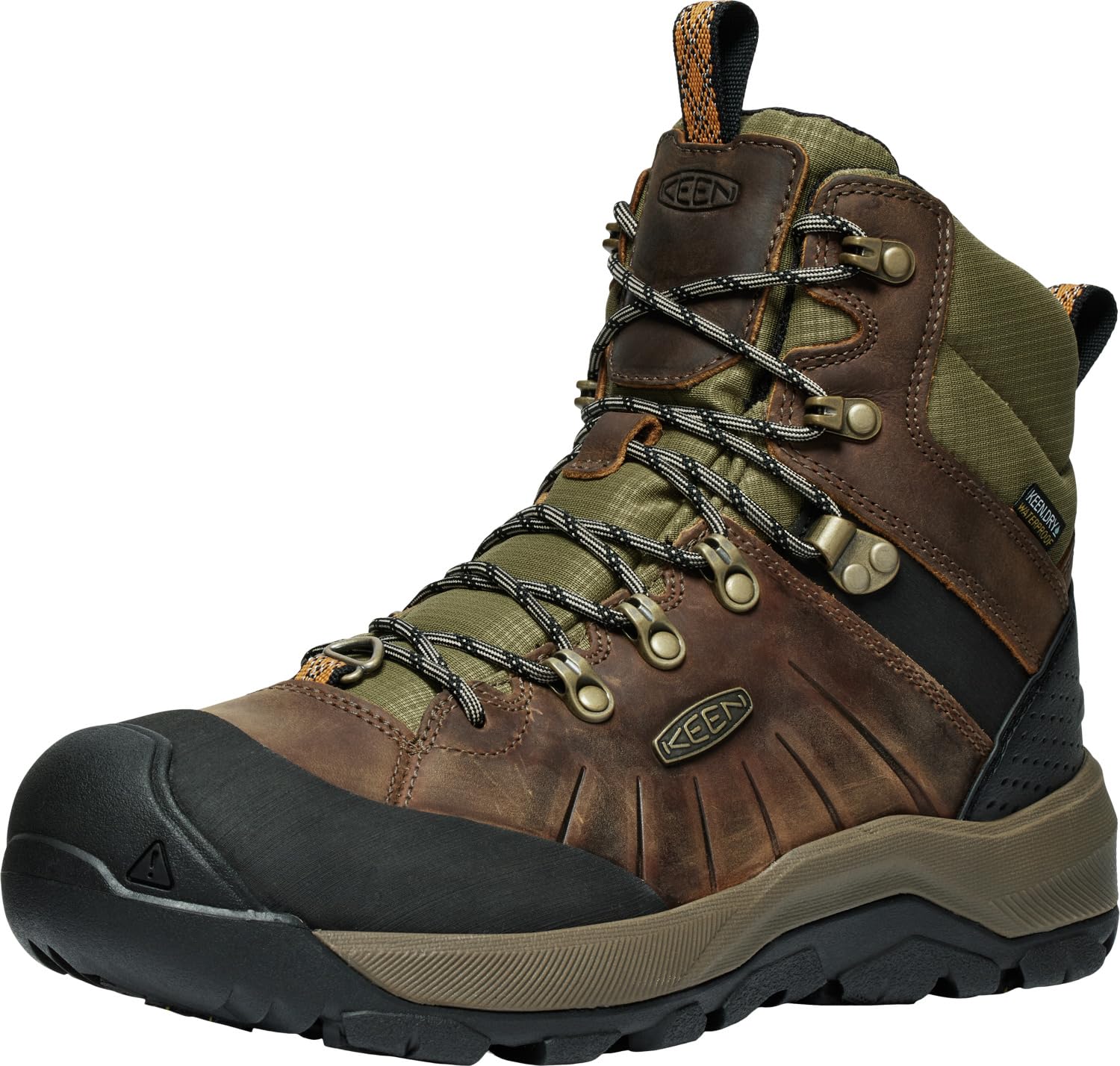KEEN Men’s Revel 4 Mid Height Polar Insulated Waterproof Snow Boots