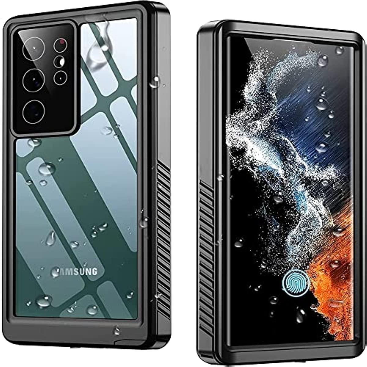 Waterproof case For Samsung Galaxy S22 Ultra,Built in Screen Protector 360° Full Body Heavy Duty Shockproof IP68 Waterproof Galaxy S22 Ultra Case for Samsung S22 Ultra 5G 6.8 inch