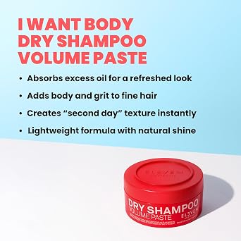 ELEVEN AUSTRALIA Dry Shampoo Volume Paste - for Men and Women, Adds Texture & Freshness to Hair, Absorbs Oil, Volumizing Lightweight Formula, No Residue