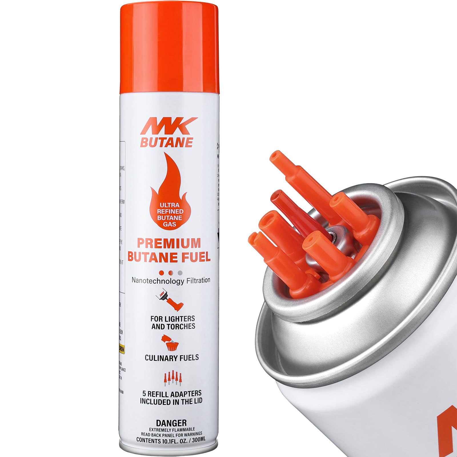 Amazon.com: MK Premium Butane Fuel Refill 1PC– Ultra-Refined
