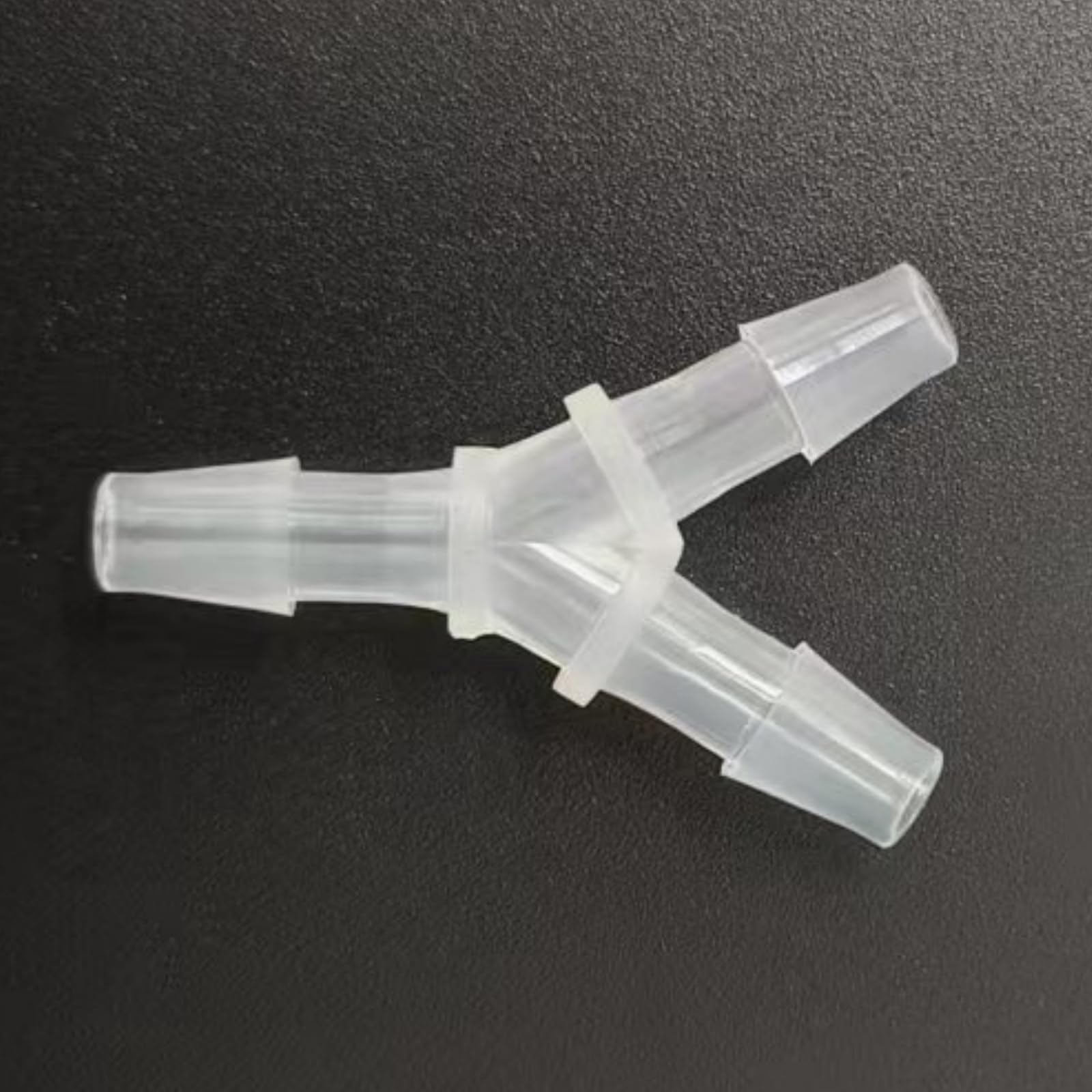 3-drożny wąż kolczasty typu Y, 100 szt. adapter węża PP do laboratorium, maszyn spożywczych, akwarium, 9,6 mm (3/20.3 cm) i 4,8 mm (3/16 cala) rozszerzone połączenie