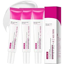 Pack of 3 Arbutin 7.0 Brightening Cream Moisturising Spot Removal Brightens the Complexion Effectively Improves a Matte Skin Tone Suitable for All Skin Types 30 g