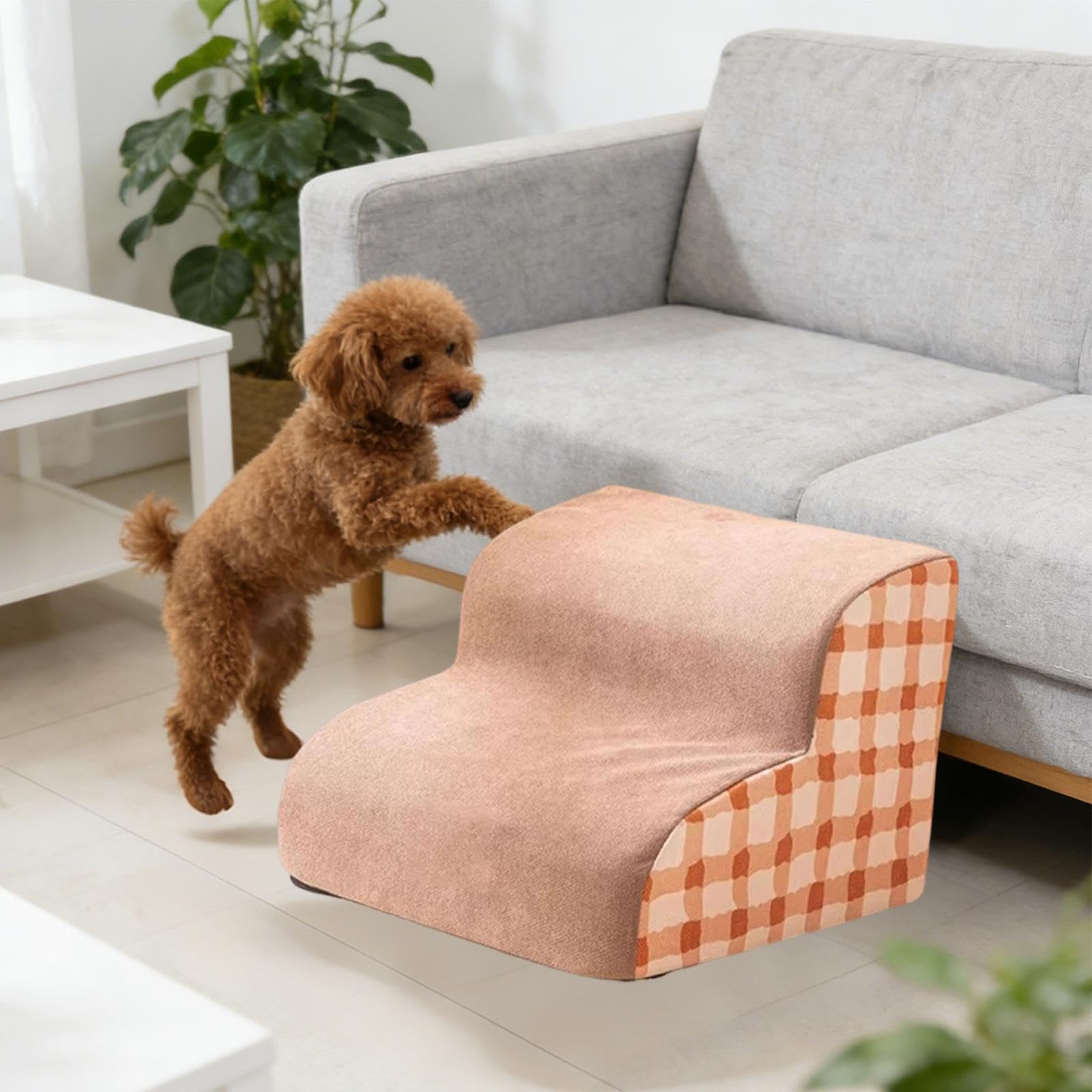 Amazon.co.jp: Fonowx 【高さ30cm】犬用階段 ペットステップ フォーム