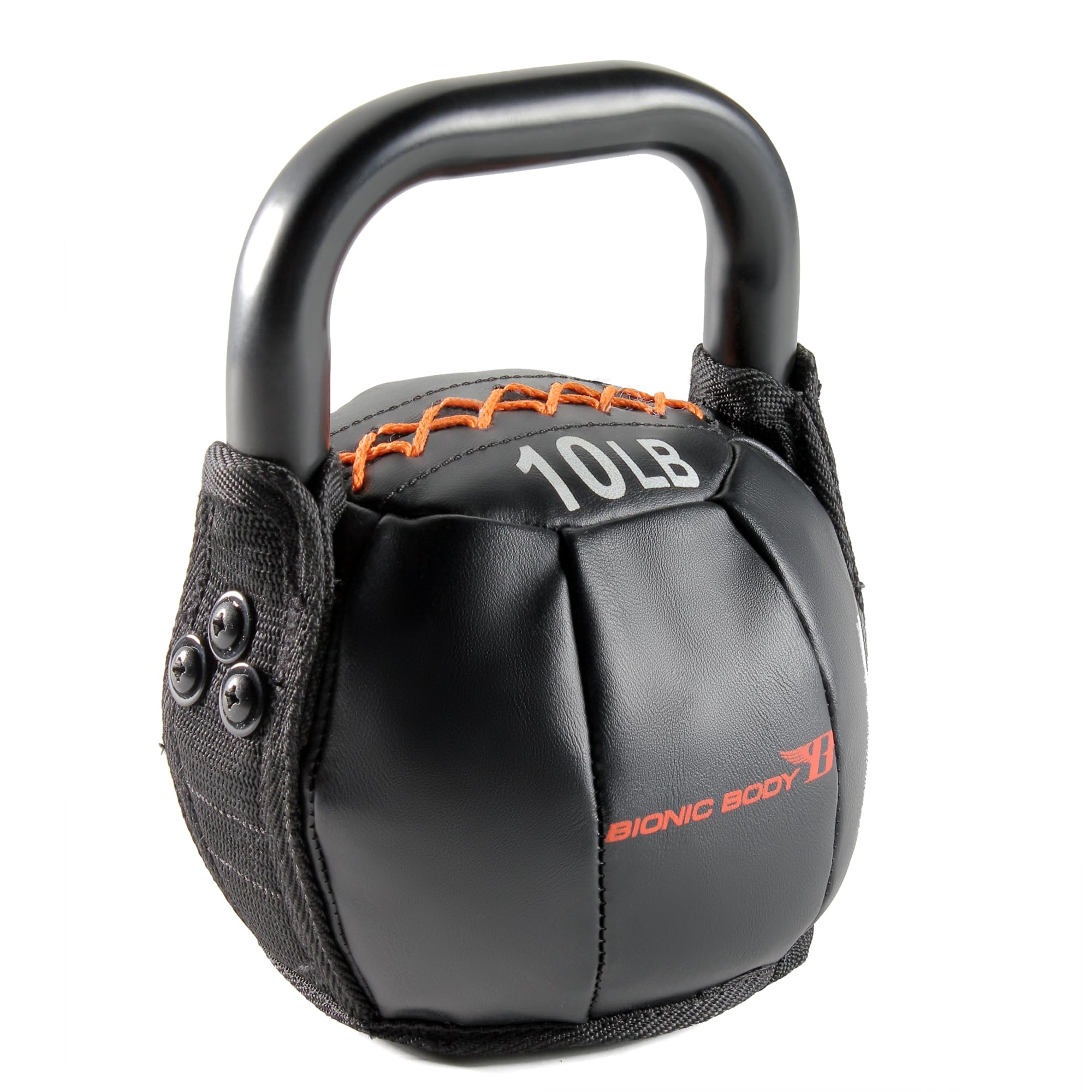 Bionic Body Soft Kettlebell with Handle - 10, 15, 20, 25, 30, 35, 40 lb. for Weightlifting, Conditioning, Strength and Core Training