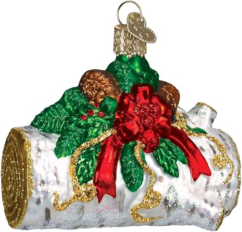 Miniatura 1 de Old World Christmas Regalos para el hogar adornos soplados de vidrio para árbol de Navidad