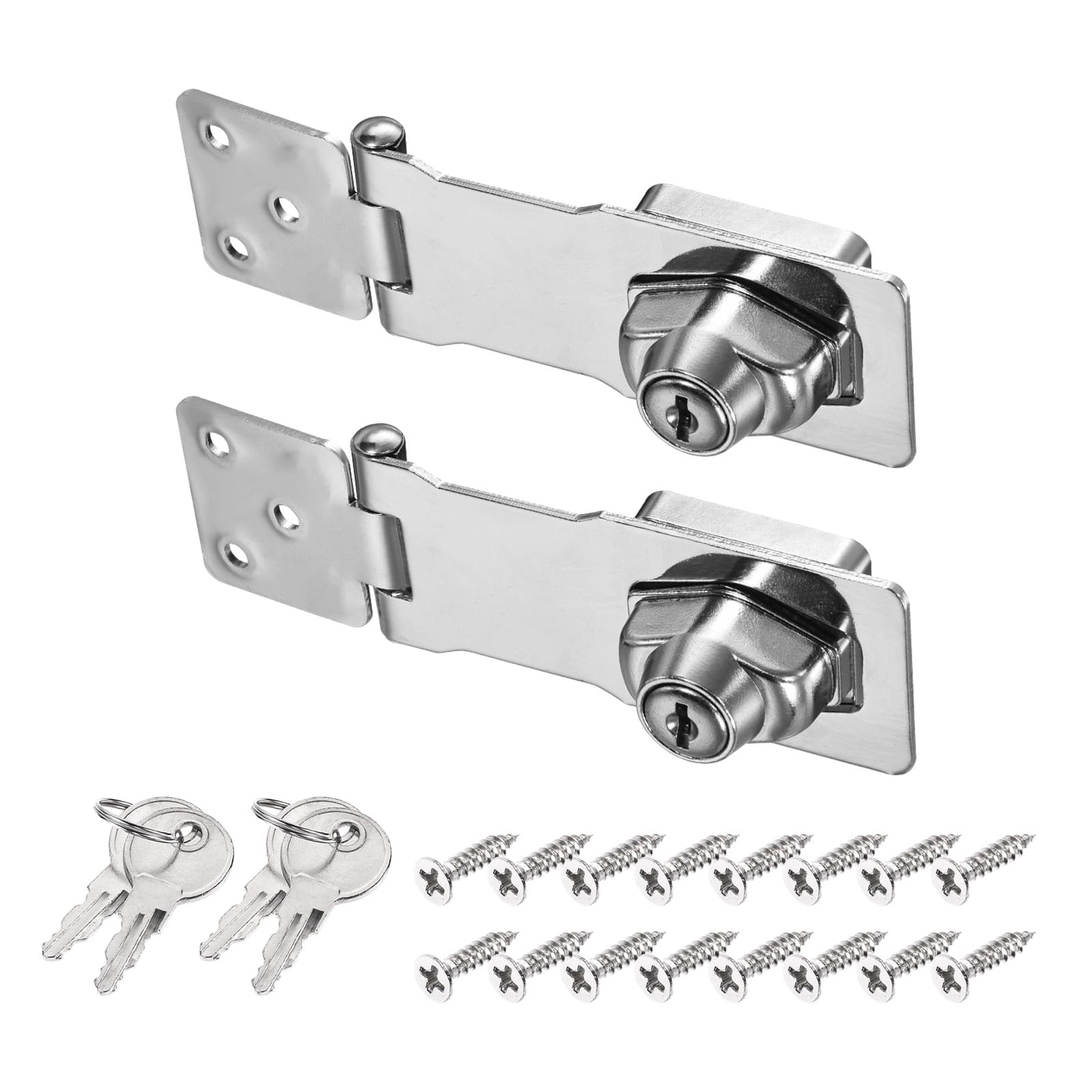 PATIKIL Keyed Hasp Locks