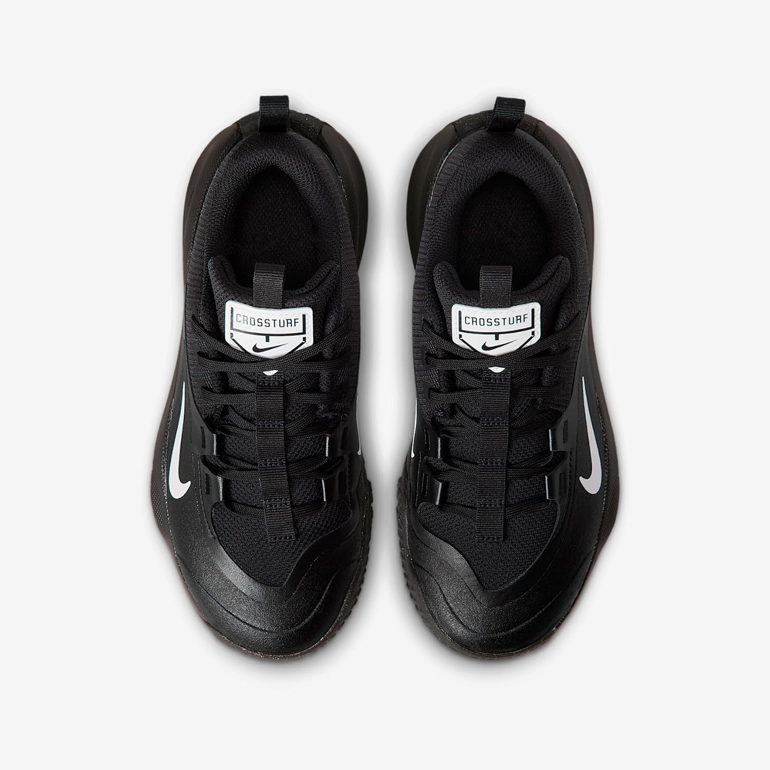 Nike Cross Turf Big Kids' Shoes (Black/White)