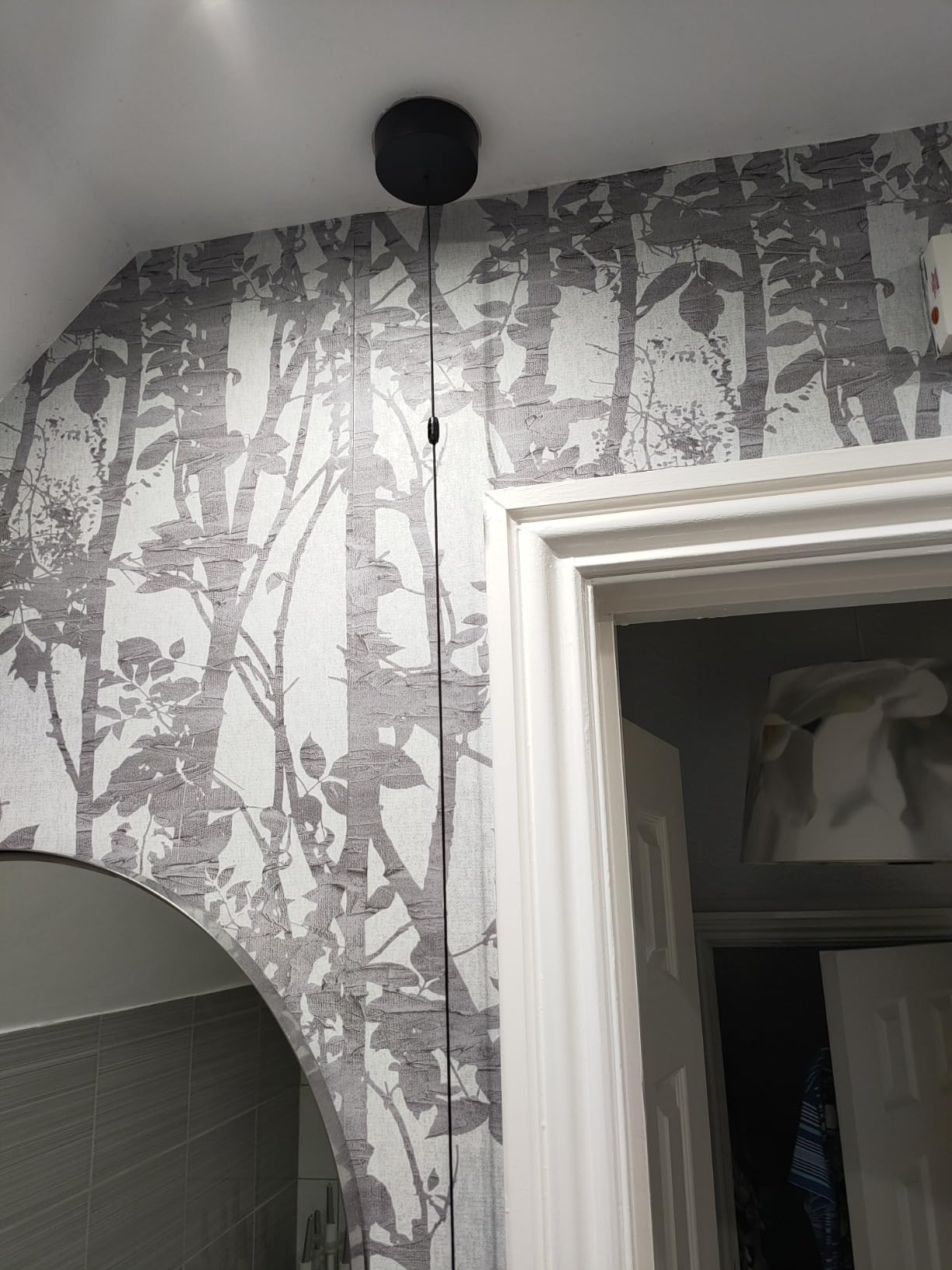 CubeTECH Bathroom Light Pull Cord and Fitting Kit - Black Light Switch ...