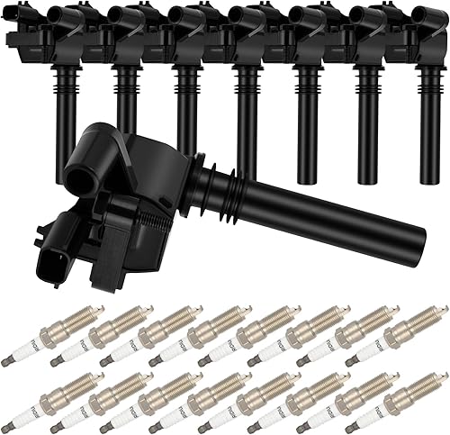 Miniatura 8 de Aintier Ignition Coil Coils&amp;iridium Spark Plugs UF378 for Chrysler for Dodge for Jeep Magnum Gran Cherokee 300