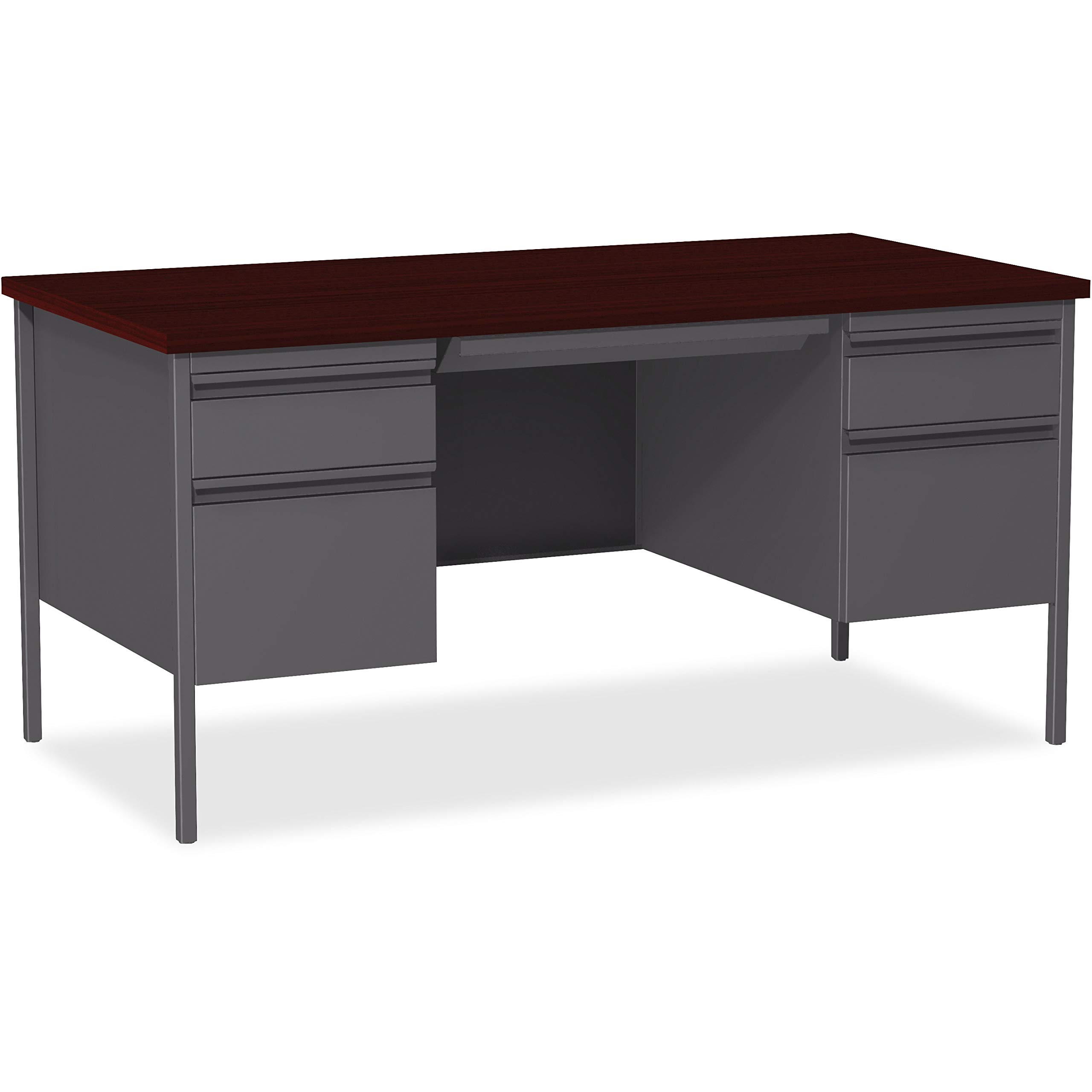 Lorell - LLR60928 - Fortress Series Double-Pedestal Desk