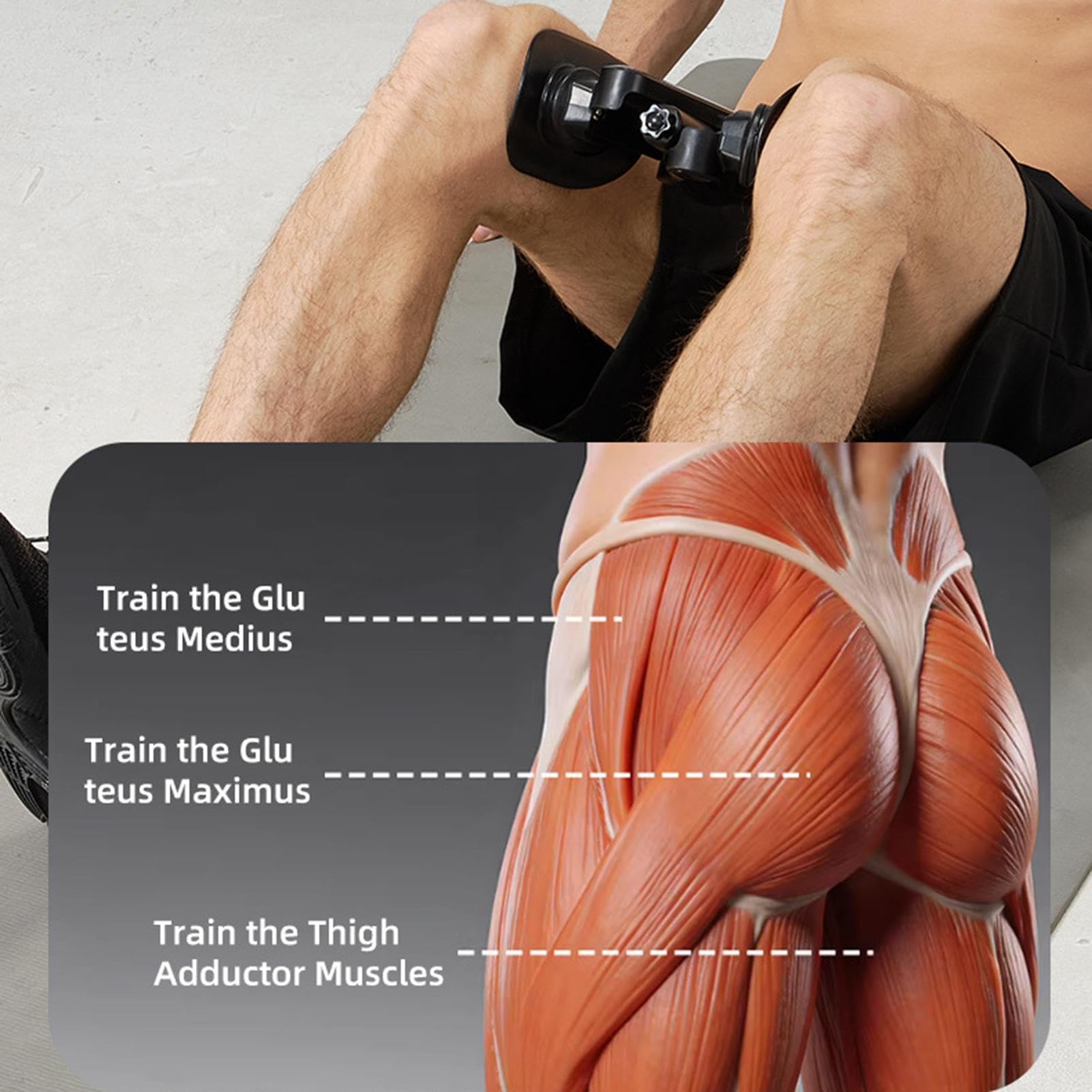 Esercizio cosce interne Attrezzature Fitness Cosce