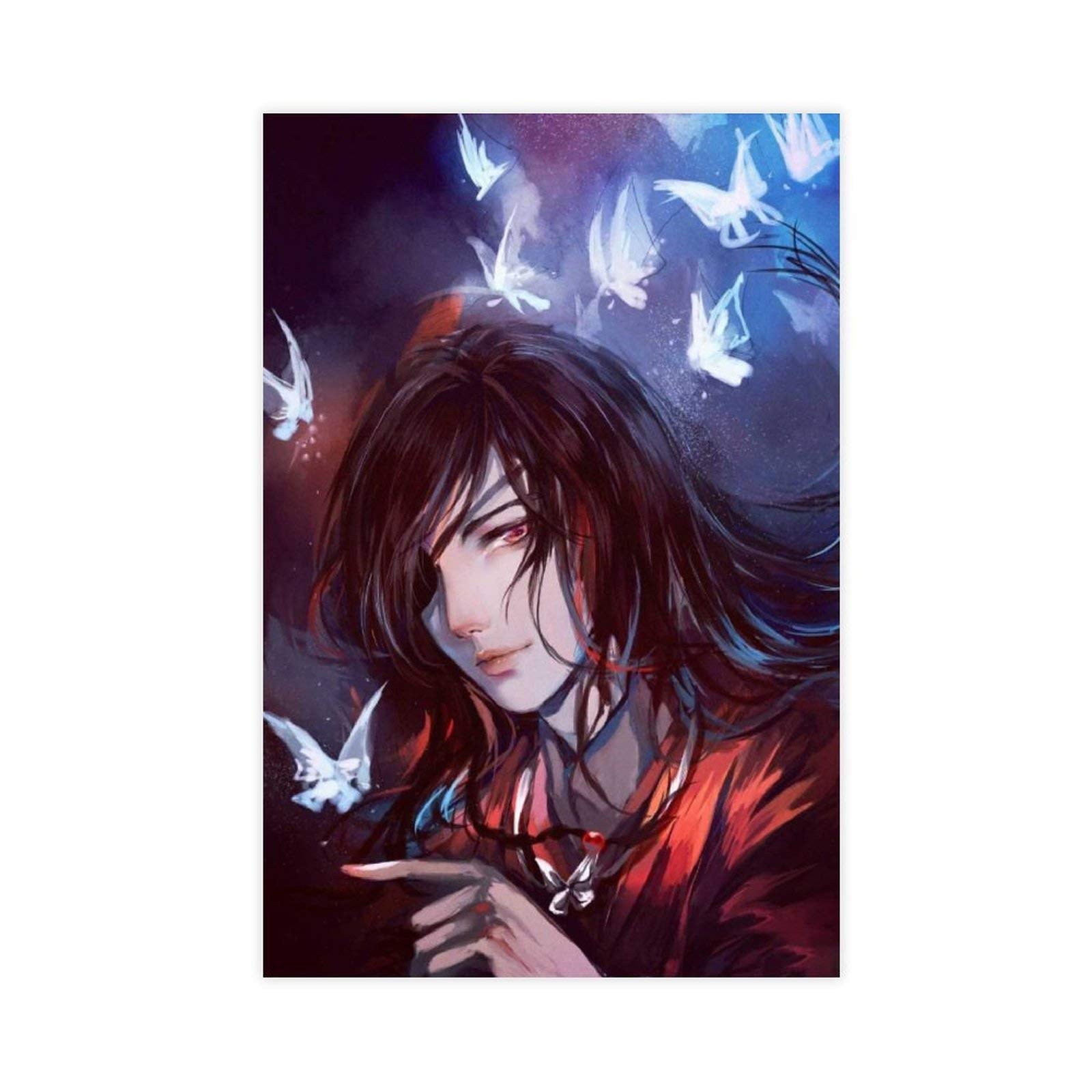 Anime Heaven Official's Blessing Huacheng 17 Canvas Poster Wall Art Decor Print Picture Paintings for Living Room Bedroom Decoration 16×24inch(40×60cm) Unframe-Anime Heaven official's blessing Huachen