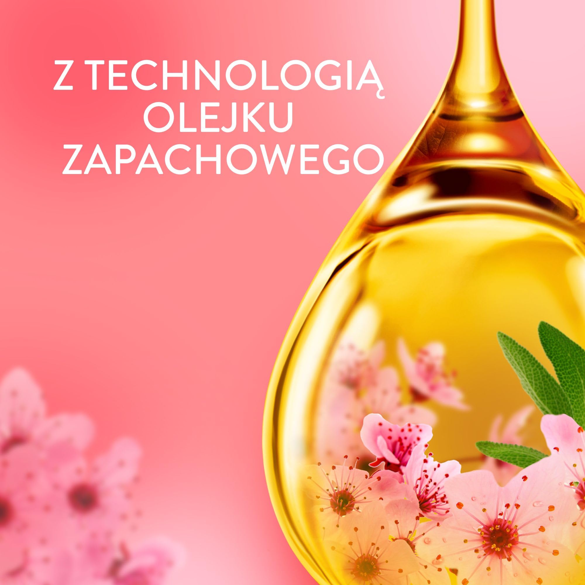 Lenor Płyn do płukania tkanin 59 prań, Cherry Blossom & Sage, Kolekcja Perfume Therapy zapewniająca 3 razy dłużej utrzymujący się zapach