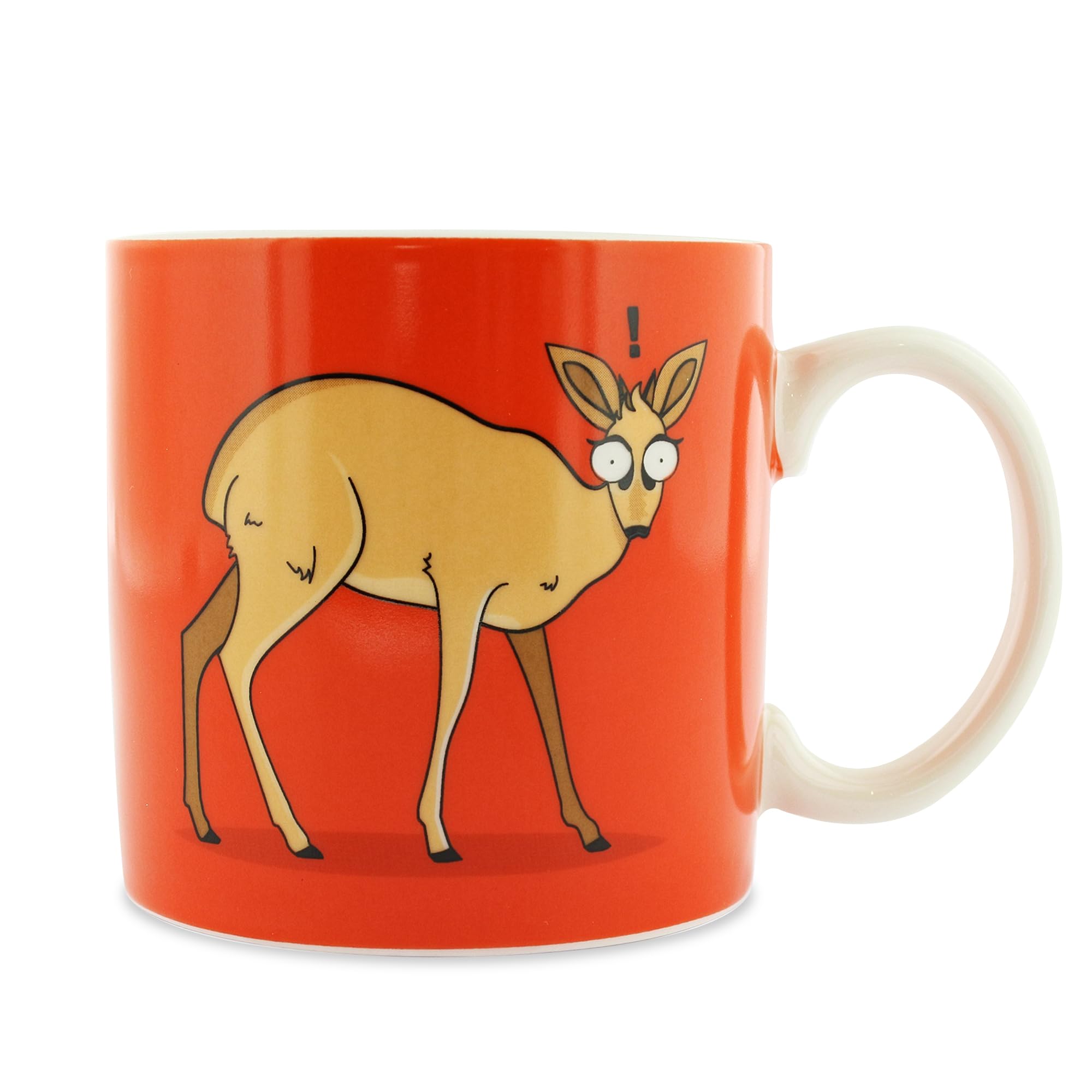 Ginger FoxDon’t Be A Dik Dik Hilarious Coffee Mug. Start Your Morning with A Hot Cup of Tea and A Naughty Nature Pun Hidden Message. Microwave and Dishwasher Safe.