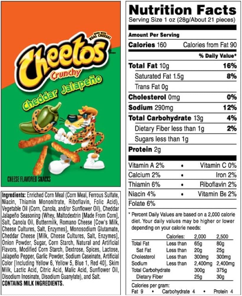 Top 109+ cheddar jalapeno cheetos big bag best esthdonghoadian