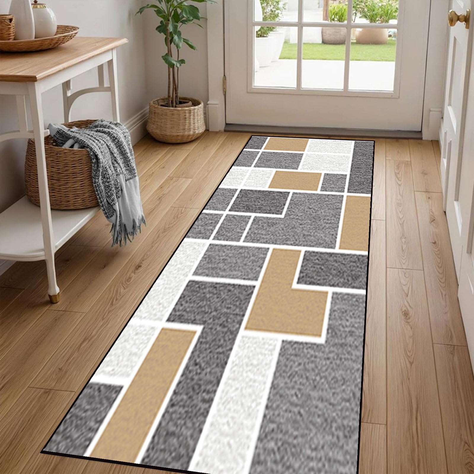 Alfombra de pasillo antideslizante para evitar resbalones en la cocina